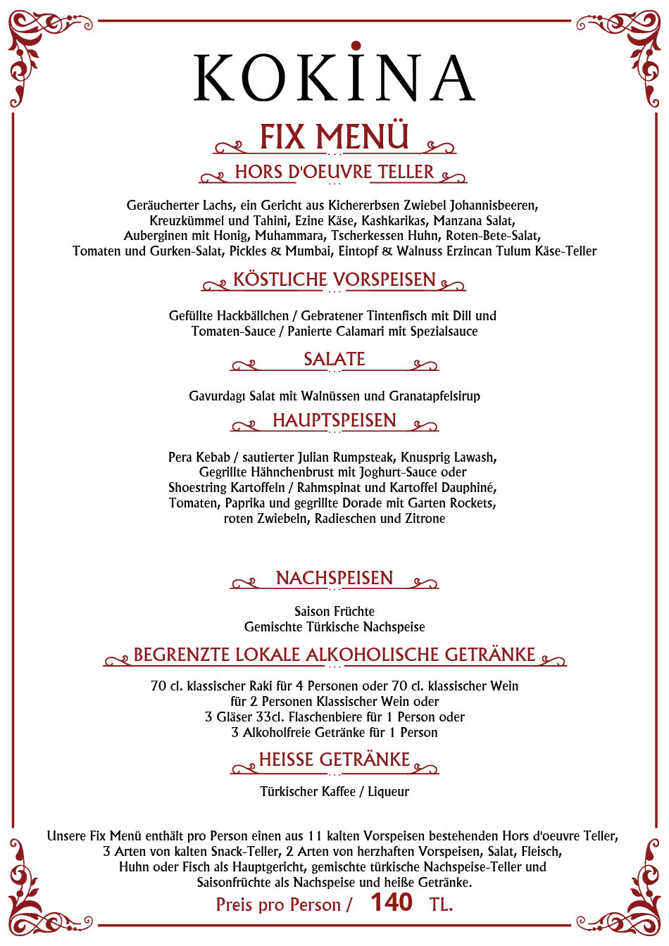 Kokina Restaurant & Cafe Bar